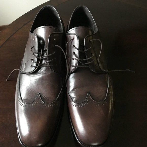 New John Varvatos 12M Oxford Shoes In Italy .$800